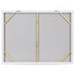 Maple and Jade 30" x 40" Contemporary Abstract Wall Art in Gray, White, Black and Silver, , large