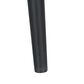 Hearth and Haven 26" Outdoor Counter Stool with Matte Black Frame in Light Gray (Set of 2), , large