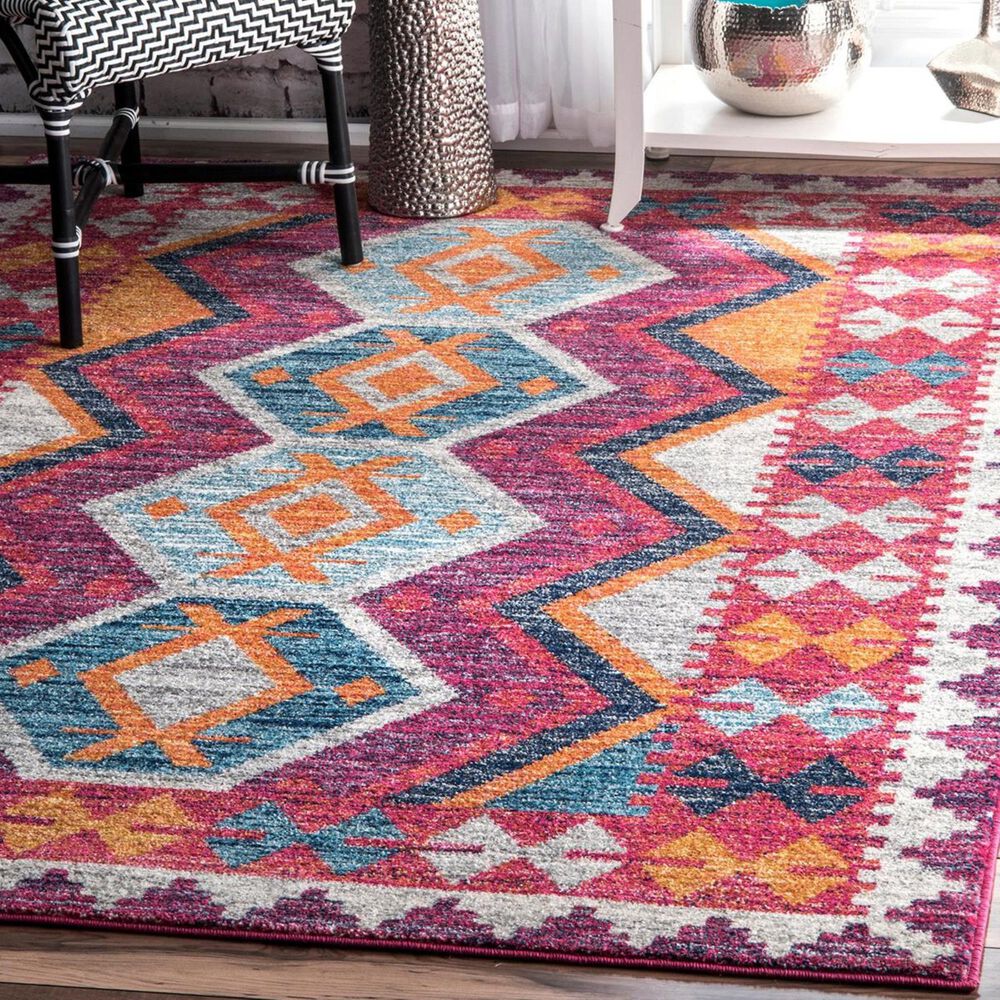 nuLOOM Bodrum RZBD69A 5' x 7'5" Multicolor Area Rug Nebraska