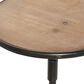 Maple and Jade 25" Accent Table in Dark Brown and Light Brown, , large