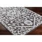 Surya Piazza 5" x 7"6" White, Charcoal Area Rug, , large