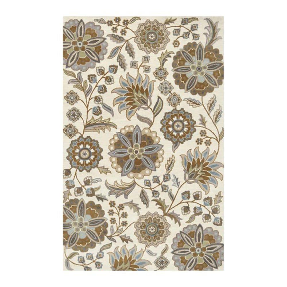 Surya Athena ATH-5063 6" x 9" Denim, Aqua, Moss and Gray Area Rug, , large