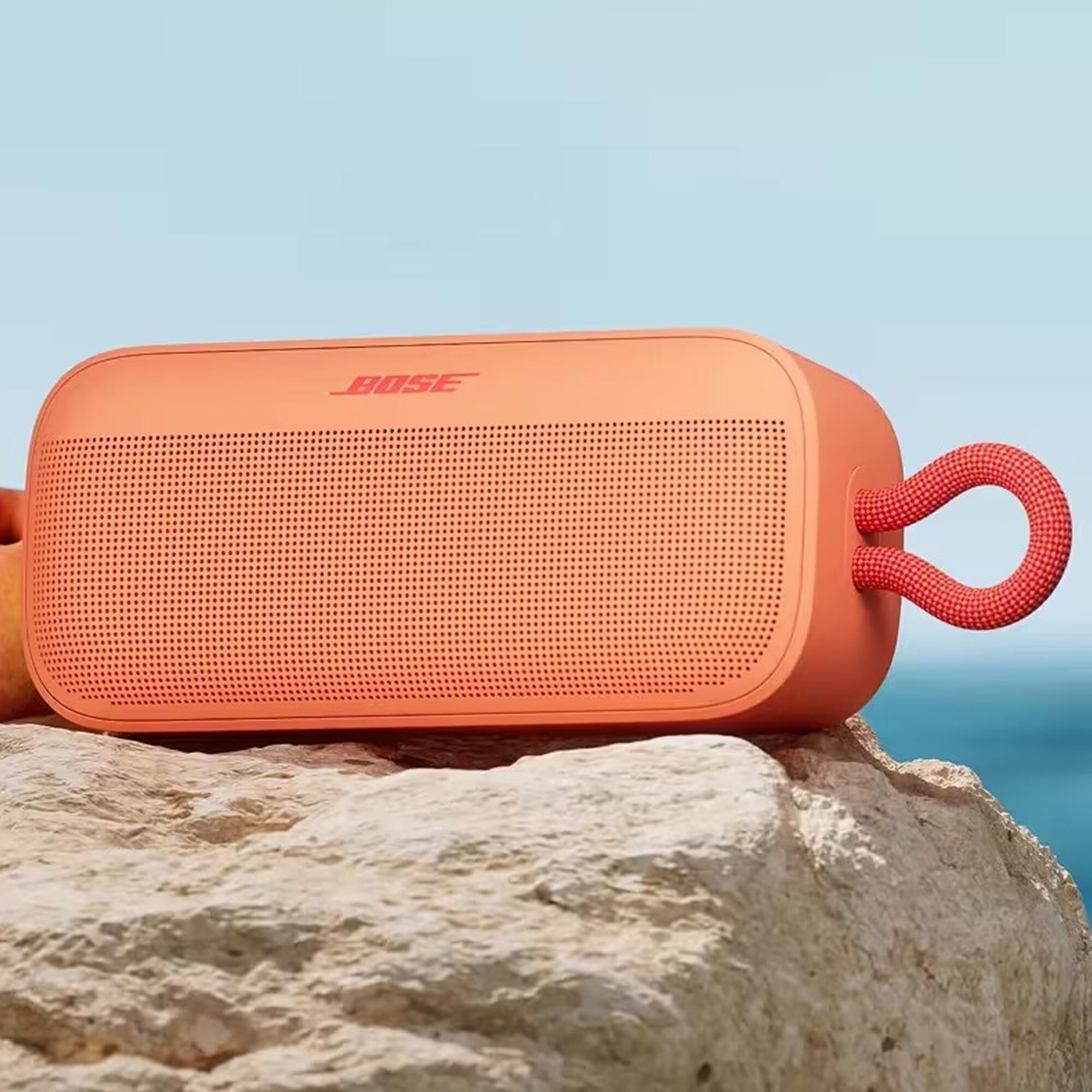 Bose SoundLink Plus Portable Speaker in Sunset Peach