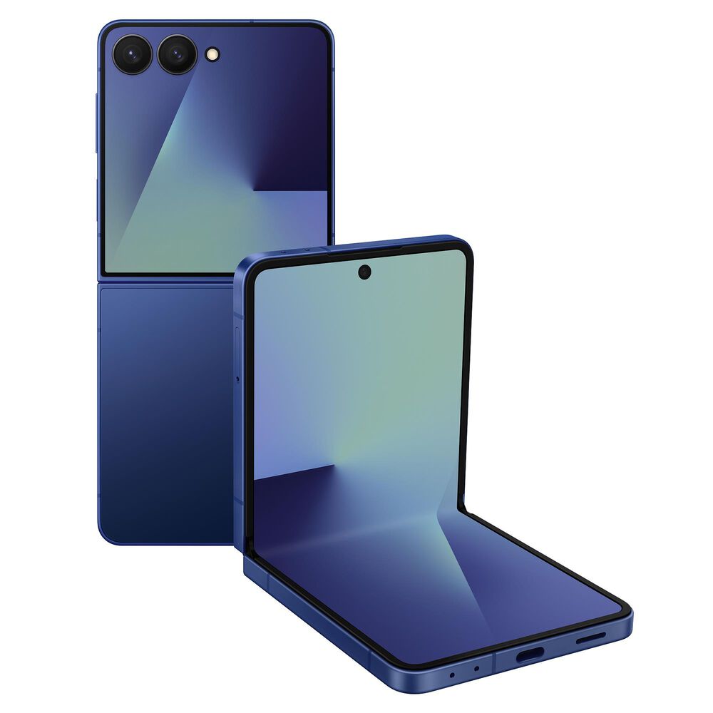 Samsung Galaxy Z Flip7 256GB in Blue Shadow, , large