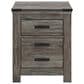 Ashley Frandern 5-Piece Twin Panel Storage Bedroom Set in Rustic Warm Gray, , large
