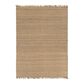 Surya Jute Natural JUTE NATURAL 8" x 11" Wheat Area Rug, , large
