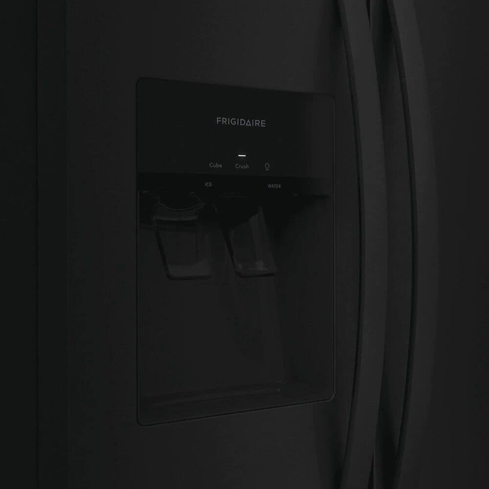 Frigidaire 33&quot; Side-by-Side Refrigerator in Black, , large
