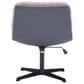 Impressions Vanity Alicia Vanity Chair with Pink Tweed Cushion in Black, , large