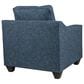 J Cooper USA Accent Chair in Galaxy Blue, , large