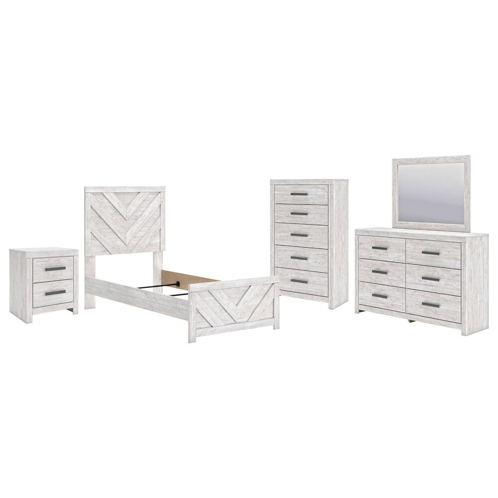 Ashley 5 Piece Twin Bed Set, , large
