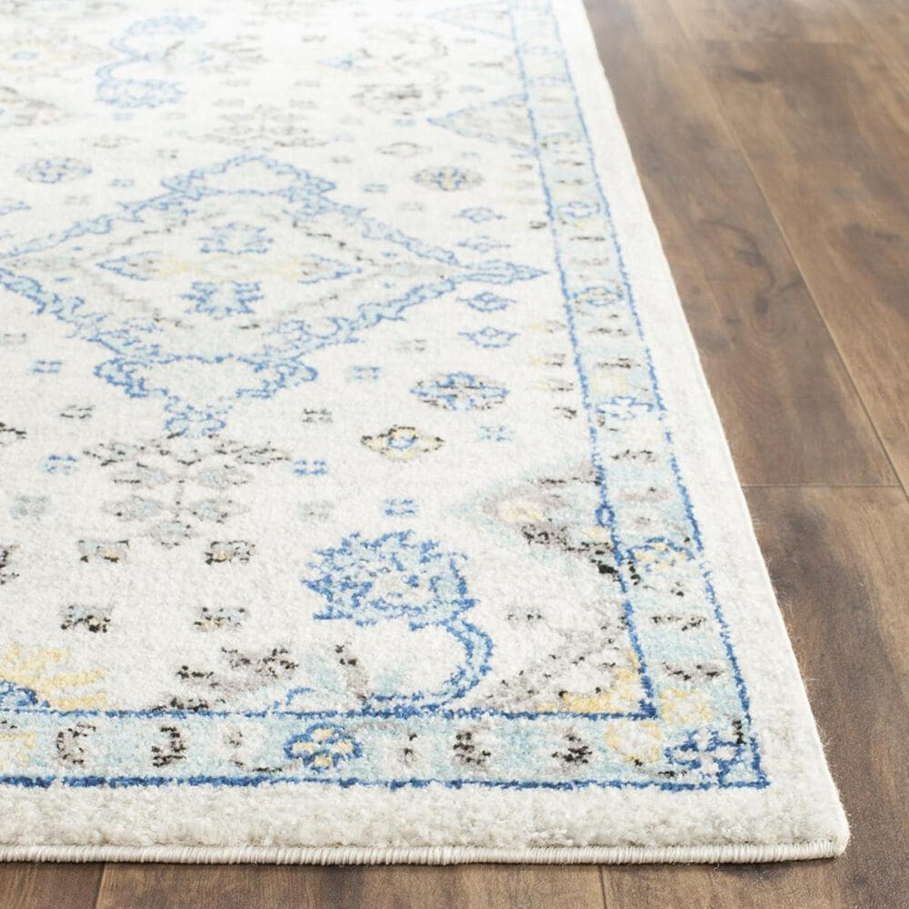 Safavieh Evoke EVK224C-211 2&#39;2&quot; x 11&#39; Ivory/Light Blue Runner, , large