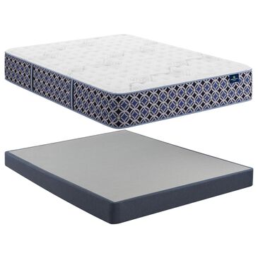 Serta Perfect Sleeper Select Aksarben Medium Queen Mattress with Low Profile Box Spring, , large