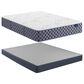 Serta Perfect Sleeper Select Aksarben Medium Queen Mattress with Low Profile Box Spring, , large