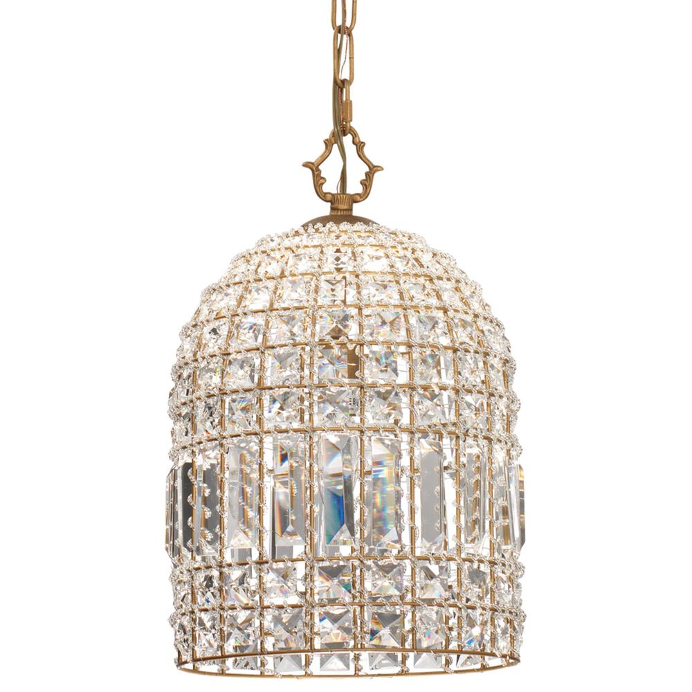 Splendor Living Ashford 1-Light Chandelier in Gold, , large
