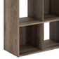 Ashley Shallifer 9-Cube Organizer in Brown, , large