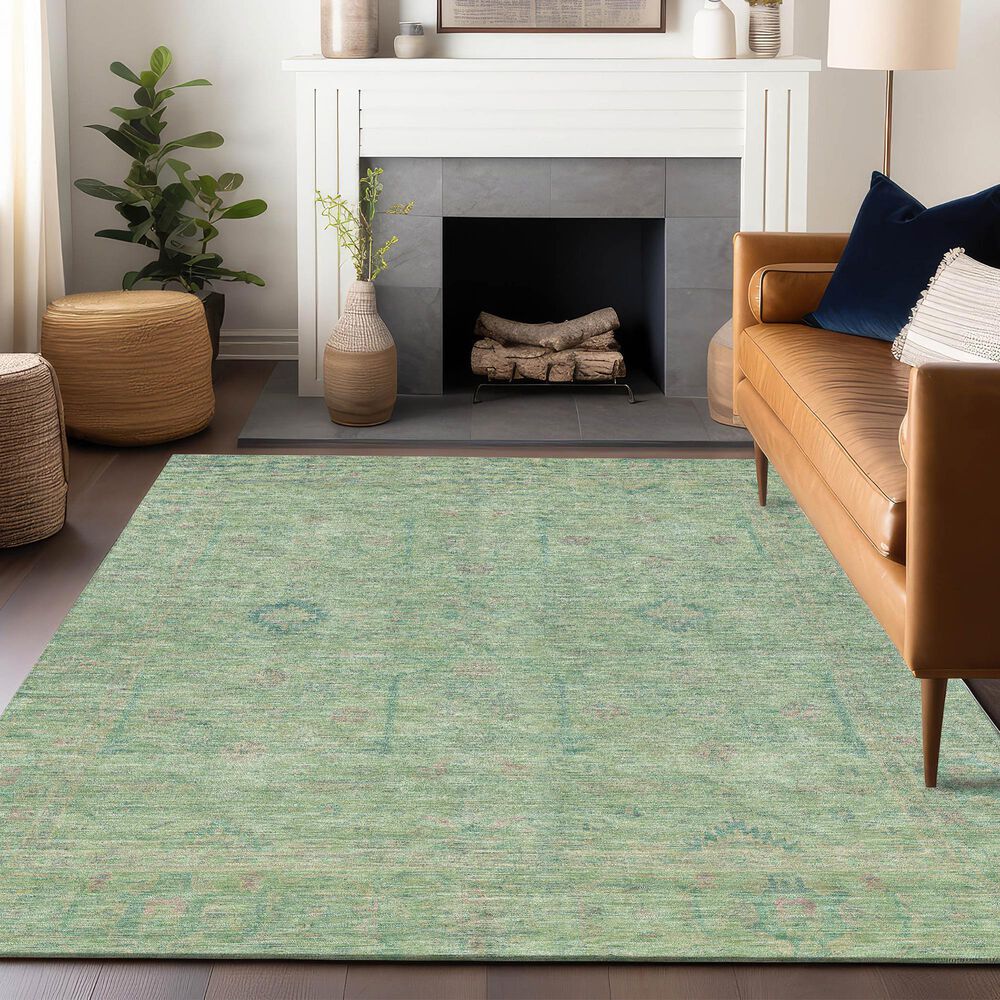 Dalyn Rug Company Ravenna RN5 5&#39; x 7&#39;6&quot; Seafoam Area Rug, , large