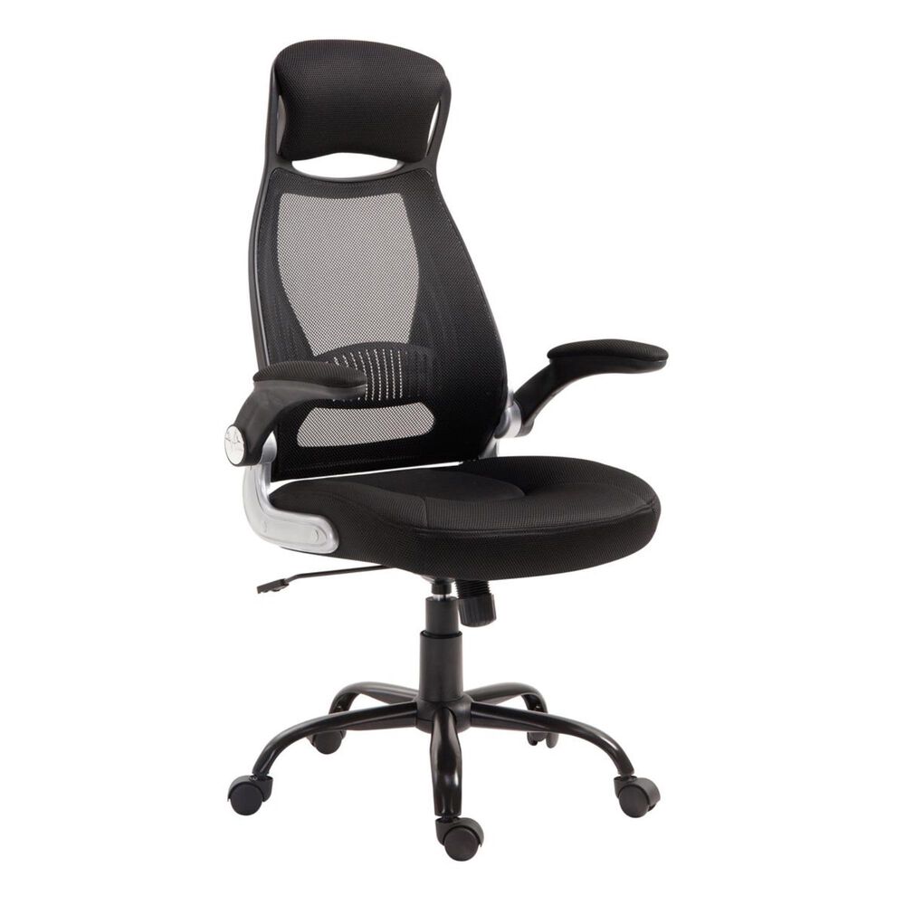 Carnegie Desk Chair Gray - Boss