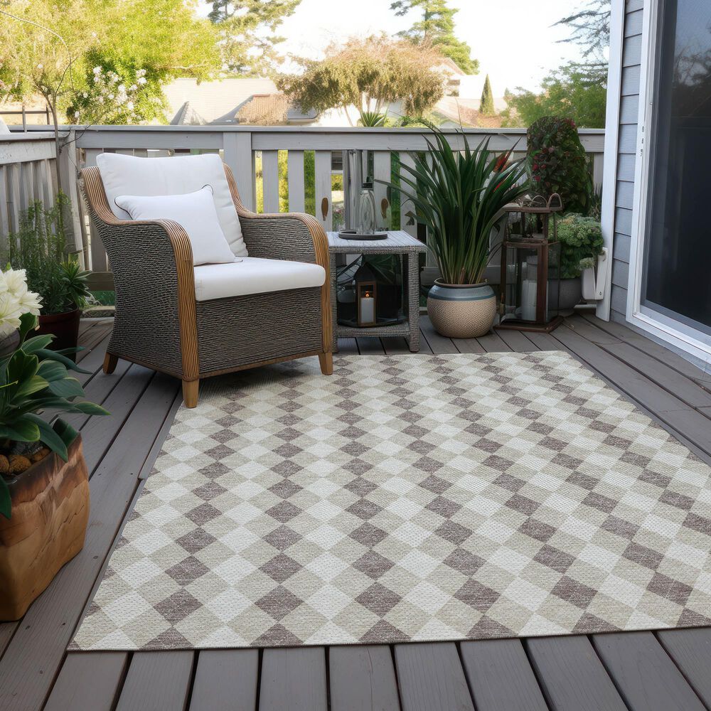 Dalyn Rug Company Wonderland WN20 5&#39; x 7&#39;6&quot; Beige Indoor/Outdoor Area Rug, , large