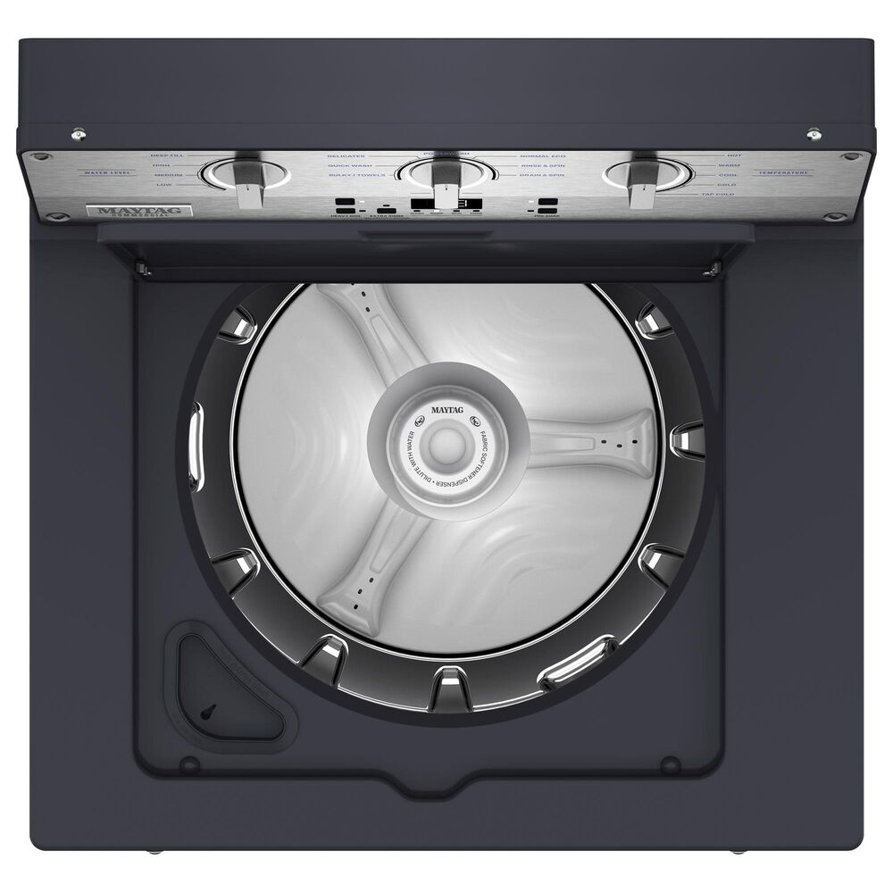 Maytag 3.8 Cu. Ft. Washer with Duracore System in Midnight Steel, , large
