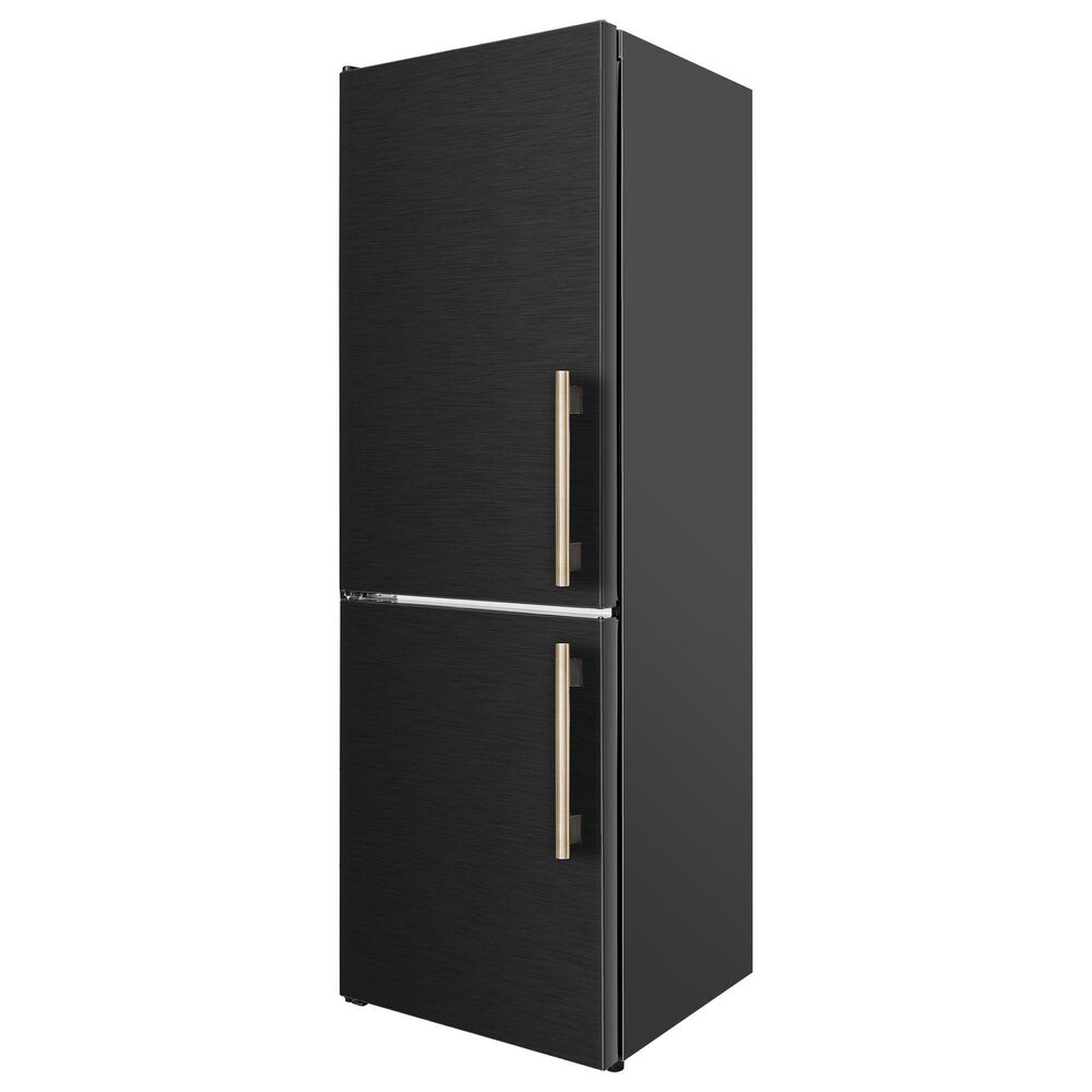 Forno Custodia 10.3 Cu. Ft. Bottom Freezer Refrigerator with Left Swing and Ice Maker in Black, , large