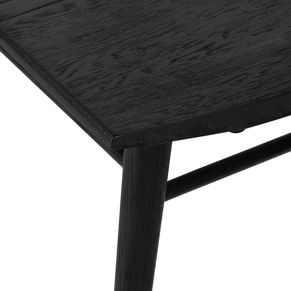 Four Hands Belfast Lewis Windsor Dining Chair in Black Oak NFM