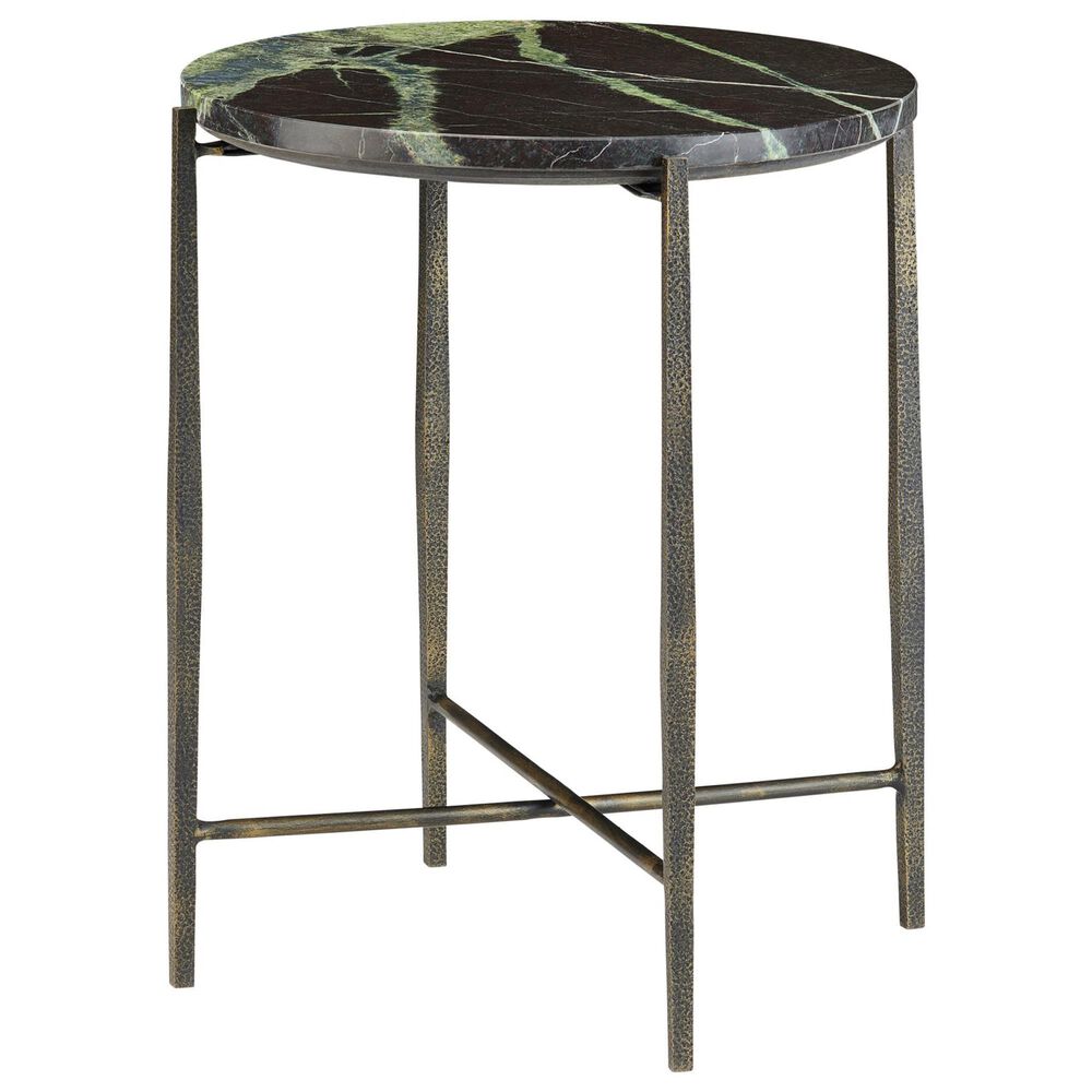 Slatehouse Luma End Table in Black and Dark Green, , large