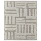 Feizy Ashby 8909F 2"6" x 8" Ivory and Gray Runner, , large