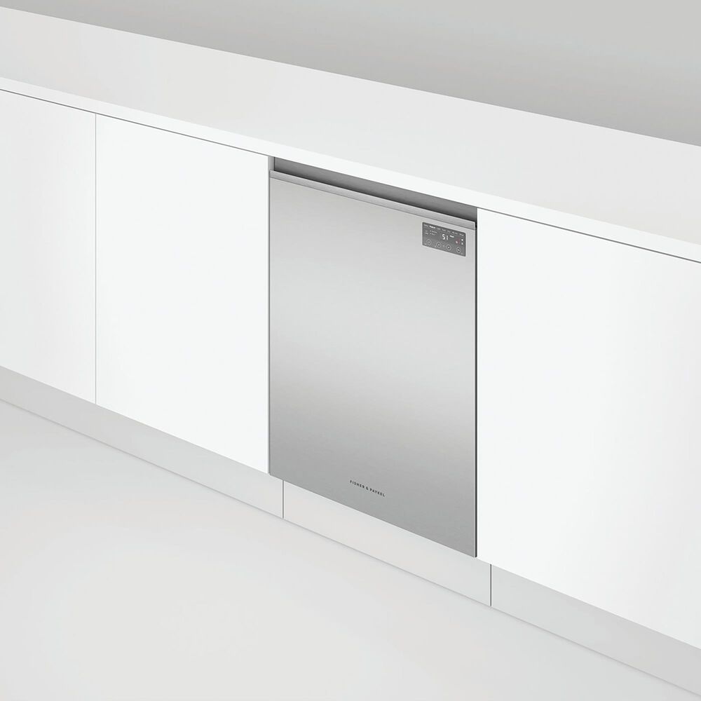 Fisher &amp; Paykel 24&quot; Built-In Pocket Handle Dishwasher in Stainless Steel, , large