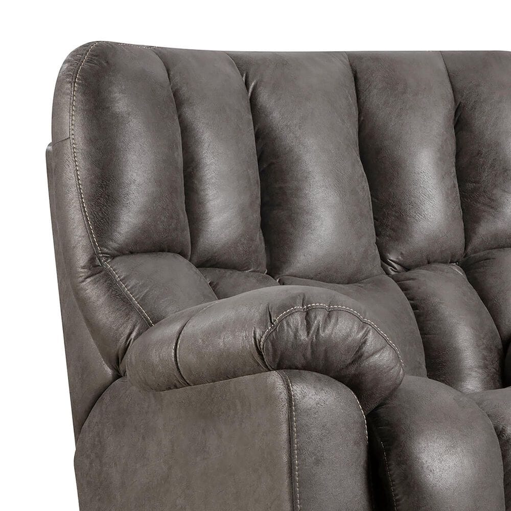 HomeStretch Coopertown Manual Rocker Recliner in Tar, , large