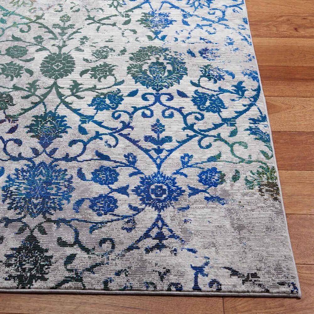 Safavieh Aria 4&#39;4&quot; x 6&#39;4&quot; Grey and Green Area Rug, , large