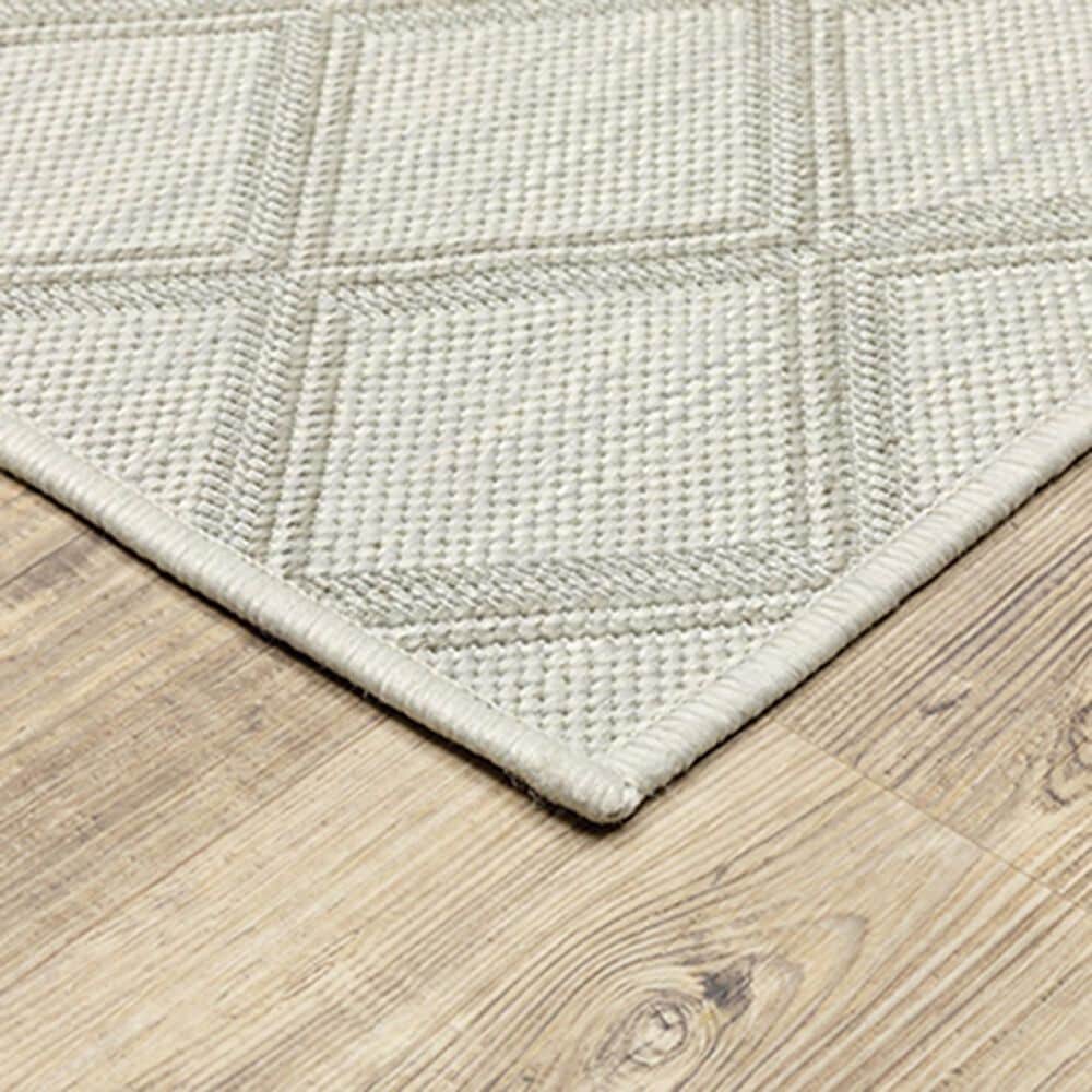 Oriental Weavers Portofino 5098W 7&#39;10&quot; x 10&#39;10&quot; Ivory Area Rug, , large