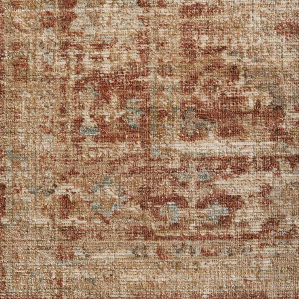 Loloi Heritage 2&#39;5&quot; x 12&#39; Brick and Multicolor Runner, , large