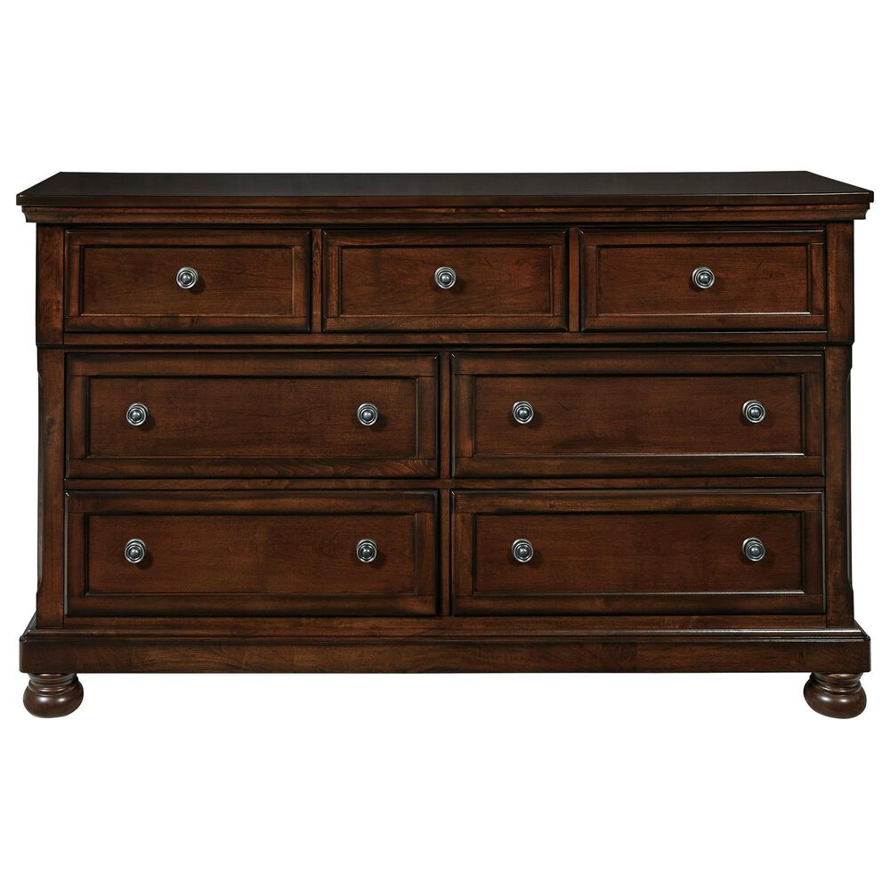 Millenium Porter 4-Piece Queen Bedroom Set in Rustic Brown, , large