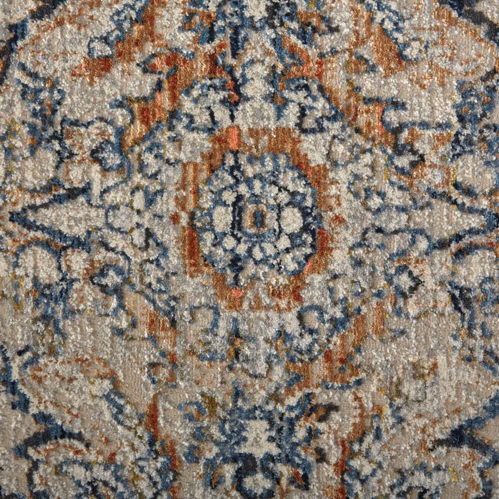Feizy Kaia 5&#39; x 7&#39;9&quot; Blue and Multicolor Area Rug, , large