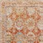 Surya Mona Lisa 6"7" Round Brick Red, Mustard, Tan, Sage, Dark Blue, Olive and Burgundy Area Rug, , large