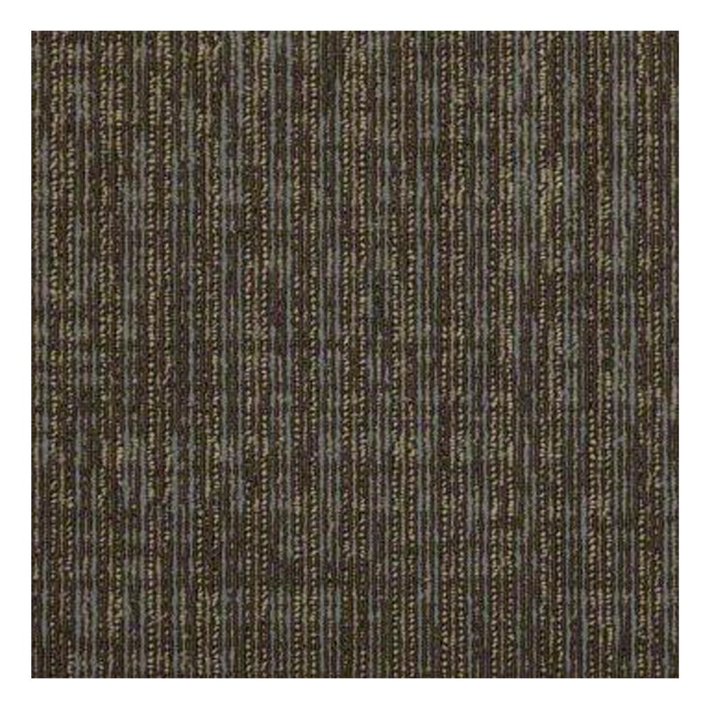 Shaw Straight Shift 18" x 36" Carpet Tile in Wire, , large