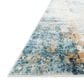 Loloi II Alchemy ALC-05 9"11" x 13"6" Denim and Ivory Area Rug, , large