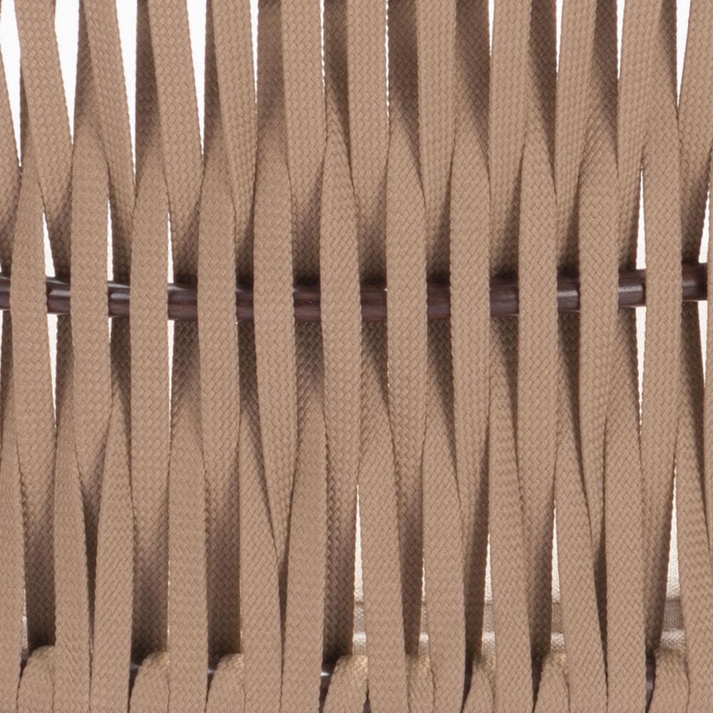 Zuo Modern Freycinet Outdoor Dining Chair with Natural Back in Beige (Set of 2), , large