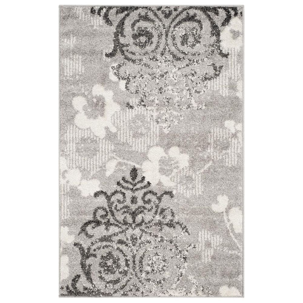 Safavieh Adirondack ADR114B-24 2"6" x 4" Silver/Ivory Area Rug, , large