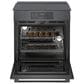 Bosch 800 Series 30" Slide-in Electric Induction Range in Black Stainless Steel, , large