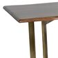 Classic Home Kade Dining Table in Mango and Antique Brass - Table Only, , large