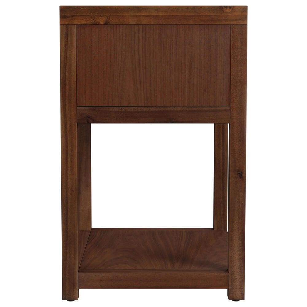 Butler Specialty Company Nora 1-Drawer 21" Nightstand in Walnut Brown, , large