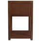 Butler Specialty Company Nora 1-Drawer 21" Nightstand in Walnut Brown, , large