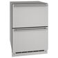 U-Line 24" Refrigerator Drawers in Stainless Steel, , large