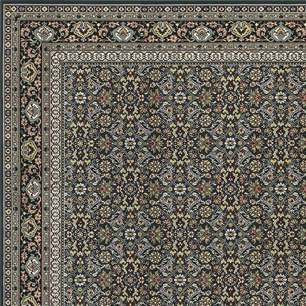 Oriental Weavers Kashan 180L1 9&#39;10&quot; x 12&#39;10&quot; Navy Area Rug, , large