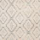 Central Oriental House Theon 5" x 7"3" Light Grey and White Area Rug, , large