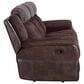 Steve Silver Pueblo Manual Recliner Sofa in Coffee, , large