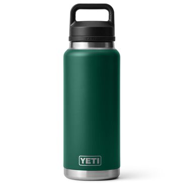 YETI Rambler 36 Oz Water Bottle with Chug Cap in Black Forest Green, , large