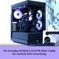 iBUYPOWER Y40 Pro Gaming PC Desktop | AMD Ryzen 9 9900X - 32GB RAM - NVIDIA GeForce RTX 5080 Graphics - 2TB SSD in Black, , large