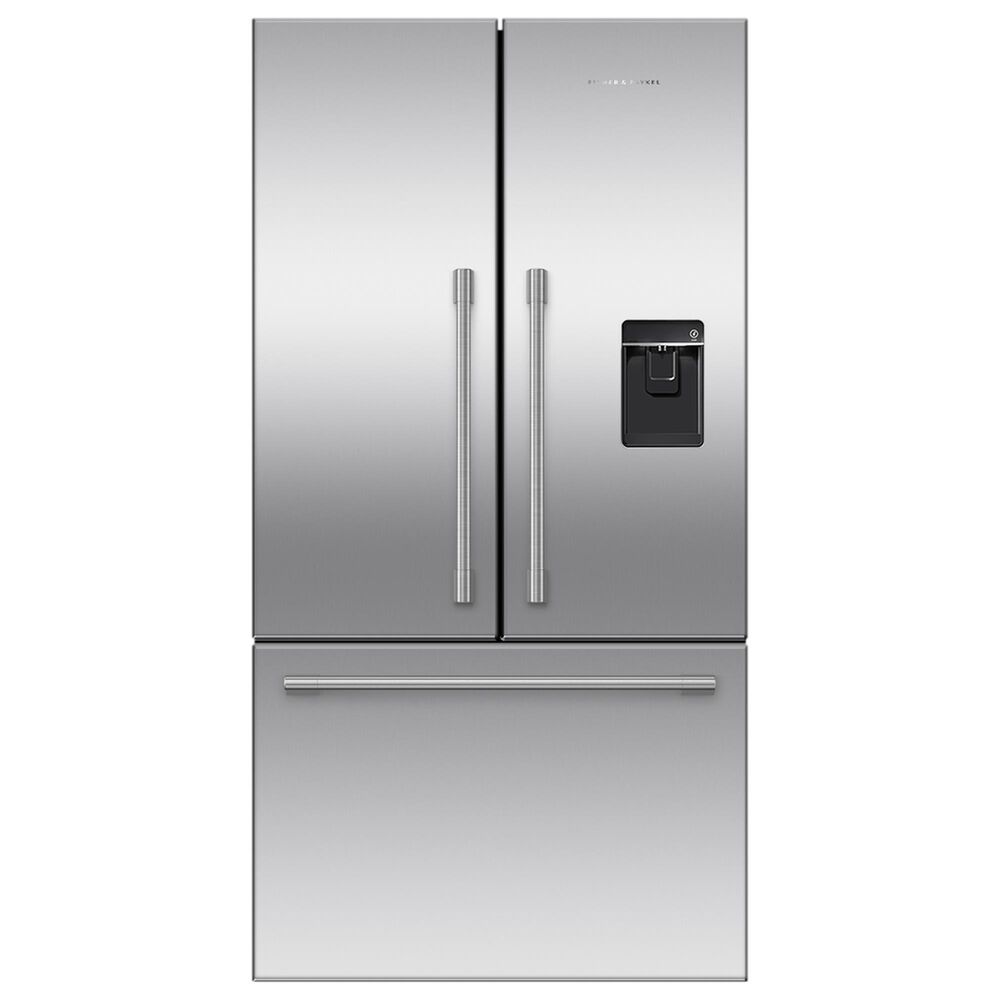 Fisher & Paykel 20.1 Cu. Ft. French Door Refrigerator with Ice and Water Dispenser in Stainless Steel, , large
